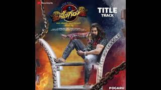 POGARU TITLE TRACK  Pogaru  Dhruva Sarja Rashmika Mandanna  Chandan Shetty  Nanda Kishore [upl. by Imac]