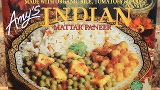 Amys Indian Mattar Paneer Food Review [upl. by Dis]