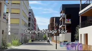 JO de Paris 2024  Les athlètes nous font visiter le Village olympique [upl. by Aihsemaj]