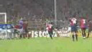 Francioso gol nel derby [upl. by Grosberg]