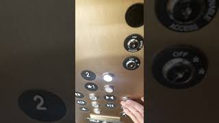 New Thyssenkrupp Atoll Elevator at Puttshack Oak Brook IL [upl. by Rollie]