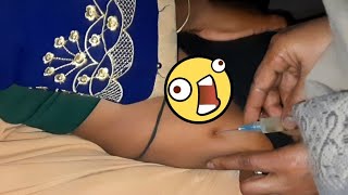 Ceftriaxone 500mg Topcef  amp Dexamethasone injection im injection Video 24 Ep 41 By Injection Tips [upl. by Scherman171]