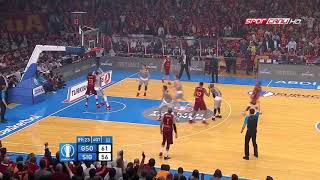 Avrupa Basketbolunun gelmiş geçmiş en iyi atmosferi 27 Nisan 2016  Abdi İpekçi Arena [upl. by Corenda535]