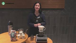 Starbucks Coffee Tasting House Blend POC Method  Deryll [upl. by Newfeld]