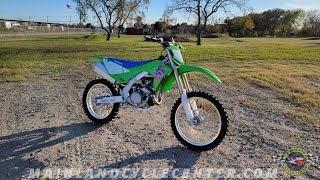 NEW 2024 KAWASAKI KX 450 50th ANNIVERSARY EDITION WALKAROUND [upl. by An768]