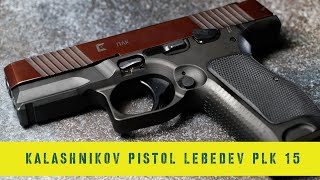 Lebedev PLK Pistol By Kalashnikov [upl. by Retniw]