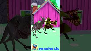 WOW  HOUSE ZOOCHOSIS MUTANTS ANIMALS in Garrys Mod  WHO THE SCARIER  zoochosis shorts [upl. by Leterg]