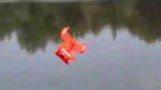 Graupner hydroplane rc flying boat [upl. by Gies542]