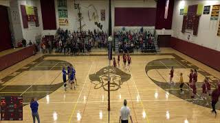 Clymer Central High School vs Cassadaga Valley Central School Womens Varsity Volleyball [upl. by Notwen800]