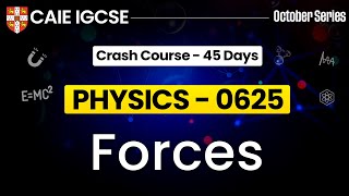 IGCSE Physics 0625  FORCES Physics IGCSE  Cambridge IGCSE Physics  IGCSE Physics [upl. by Kattie37]