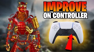 TOP 10 BEST TIPS FOR CONTROLLER PLAYERS TO IMPROVE  Apex Legends Guide [upl. by Rehpotsirh771]