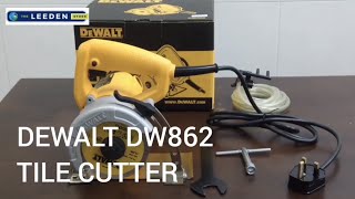 DEWALT DW862B1 4quot Tile Cutter  Installation Video [upl. by Nennerb163]