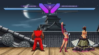 Akuma vs Mai  Ultimate Crossover Fight in Gaming History [upl. by Eninahs9]