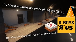 DBoys quotRquot Us 4 year anniversary event moments SCPSL [upl. by Zimmer184]