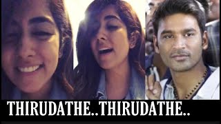 Thirudathe thirudathe Enpt Song sung by Jonita  Dhanush  Megha Akash  Darbuka Siva [upl. by Eceinej283]