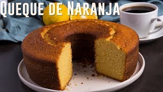 COMO PREPARAR QUEQUE KEKE DE NARANJA ESPONJOSO FÁCIL Y RÁPIDO  RECETA DE ACOMERPE [upl. by Alaunnoif]