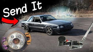 How To Install A HandBrake In Your Mustang  The EASIEST Way [upl. by Anit]