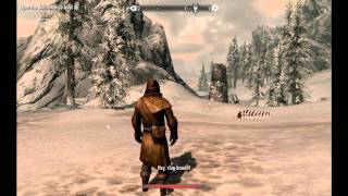 Skyrim Throw Voice Shout [upl. by Vitus737]