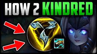 KINDRED JUNGLE IS NO JOKE  How to Play Kindred Jungle amp CARRY Season 14  League of Legends [upl. by Kevan102]