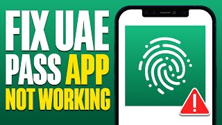 How To Fix UAE PASS App Not Working 2024 [upl. by Bili]