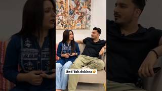 watch till end 😅😂😅😂 Jasleen and vihaan funny video 😂 love funny [upl. by Luthanen]