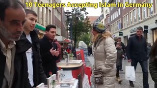 10 Teenagers Accepting Islam in Germany [upl. by Koy]