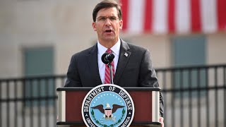 ÉtatsUnis  Donald Trump limoge son ministre de la Défense Mark Esper [upl. by Assilen]