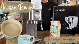 Professional Espresso Maker with Milk Frother [upl. by Etiuqram527]