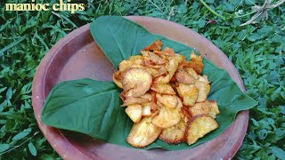 Manioc chips recipeCrispy Casava Chips [upl. by Ru125]