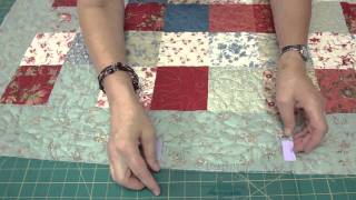 How to Make a Scalloped Edge on a Quilt [upl. by Tivad]