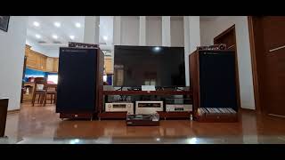 Test JBL 4343B  Pow Accuphase P360  Pre C260  CD Sony 777ESA [upl. by Ecadnarb]