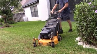 Lawn care vlog 33 Cub Cadet SRC 621 in action Bagging [upl. by Fredkin]