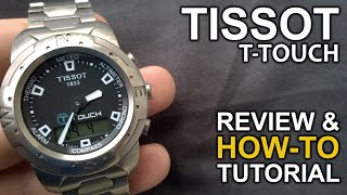 Tissot TTouch Titanium  Review amp Detailed HowTo Tutorial [upl. by Burney427]