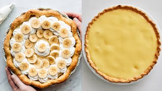 banana cream pie recipe [upl. by Rhine]