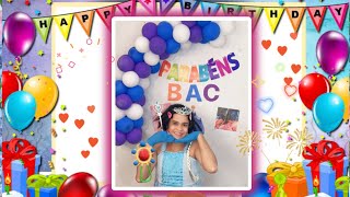 O ANIVERSÁRIO DA BAC 🎉💝🎁 leuriscleia humor comedia [upl. by Airamasor646]