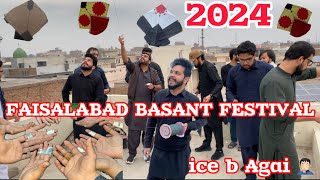 FAISALABAD BASANT FESTIVAL 2024🪁 POLICE A GAI 🤦🏻‍♂️  6 Tawa phat gya 😂🤦🏻‍♂️ MoezImran Vlogs [upl. by Leirbag]