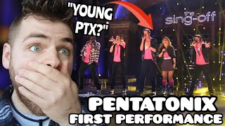 First Time Hearing PENTATONIX  2011 Sing Off 1st Performance  quotETquot by Katy Perry  REACTION [upl. by Aerbua]