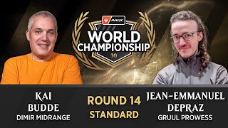 Round 14  Kai Budde vs JeanEmmanuel Depraz  Standard  MTGWorlds [upl. by Bride]