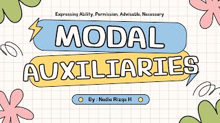 Advanced English Grammar  Modal Auxiliaries [upl. by Arianie]