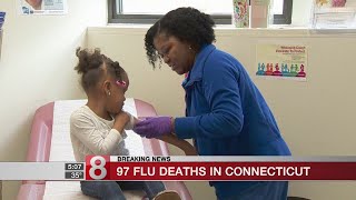 Connecticut flu deaths rise again with 97 now dead [upl. by Alwin738]