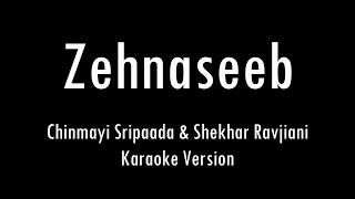 Zehnaseeb  Hasee Toh Phasee  Karaoke With Lyrics  Only Guitar Chords [upl. by Elocaj255]