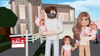 FAMILY HOUSE SHOPPING  Bloxburg Family Roleplay [upl. by Lomaj]