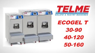 Mantecatore verticale ECOGEL T  ECOGEL T vertical batch freezer [upl. by Beau285]