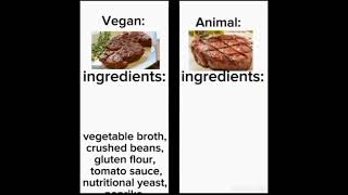 veganos vs carnívoros shorts memes viral [upl. by Anelle]