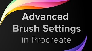 Procreate Tutorial for Beginners  Advanced Brush settings pt 10 [upl. by Nirda976]