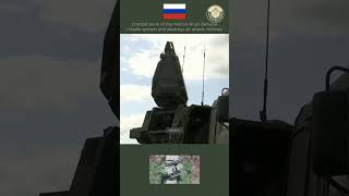 Combat work of the PantsirS1 air defense missile system unit destroys air attack vehicles defence [upl. by Nielsen677]