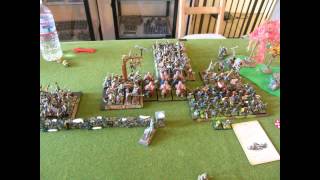 Warhammer Fantasy Battle Report Halflings vs Pirate Zombies [upl. by Kenwood]