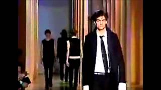 Dior Homme Autumn Winter 2002 quotReflexionquot By Hedi Slimane Runway Show [upl. by Bertelli491]