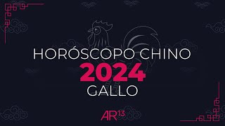 Horóscopo Chino 2024  Gallo  Canal 13 [upl. by Dnomra611]