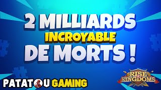 2 MILLIARDS DE MORTS  RISE OF KINGDOMS [upl. by Jone704]